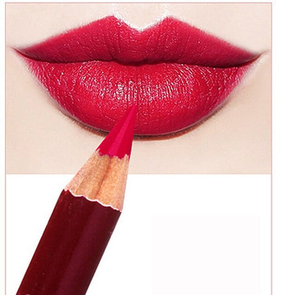 Hot Fashion Lipstick Microblading Permanent Makeup Tattoo Lip Liner Pencil Long Lasting Dumb Smooth Lip Pen Nude Lipstick Pen