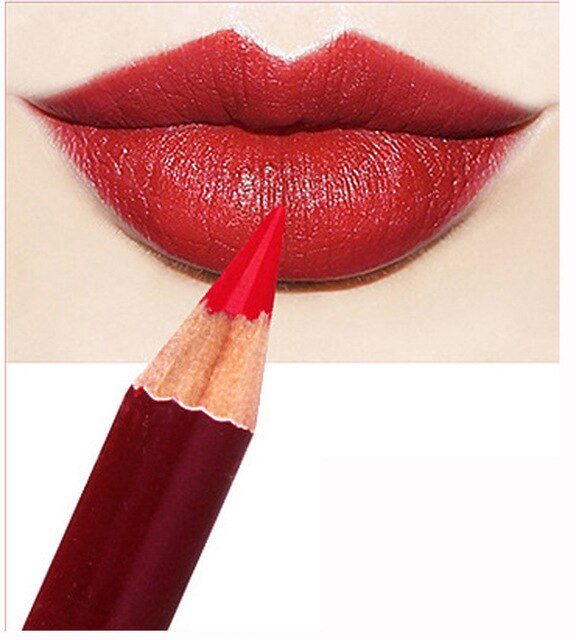 Hot Fashion Lipstick Microblading Permanent Makeup Tattoo Lip Liner Pencil Long Lasting Dumb Smooth Lip Pen Nude Lipstick Pen