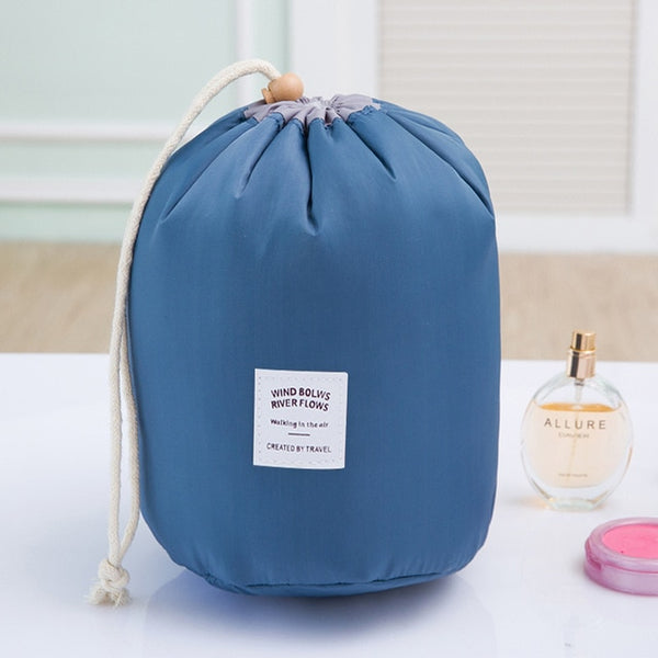 Hot Sale Round Waterproof Makeup Bag Travel