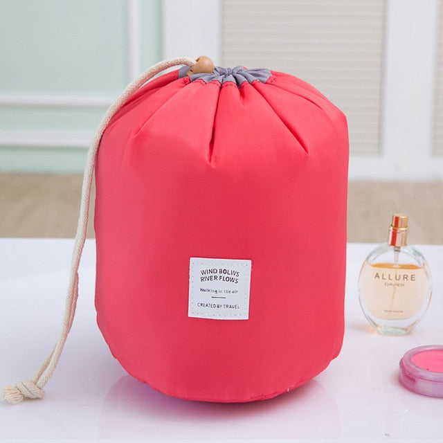 Hot Sale Round Waterproof Makeup Bag Travel