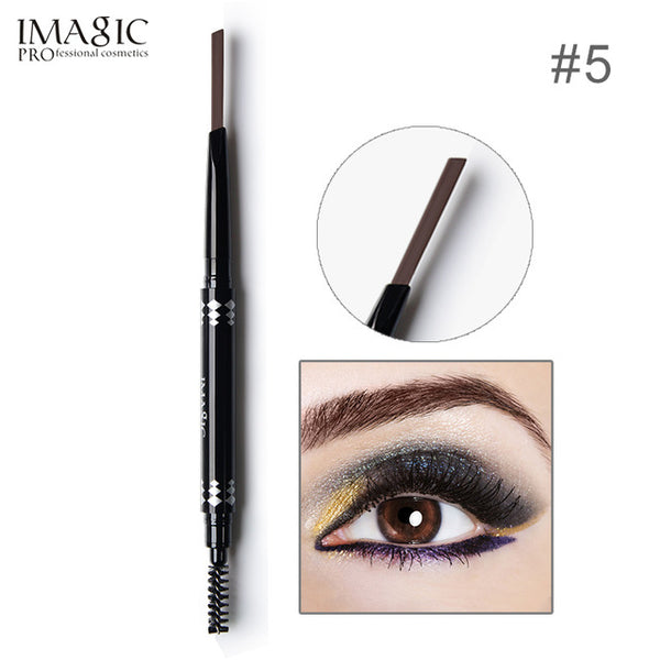 IMAGIC Brand Makeup Eyebrow Automatic Pro Waterproof Pencil Makeup 5 Style Paint Eyebrow Pencil Cosmetics Brow Eye Liner Tools