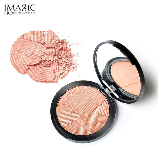 IMAGIC Face Highlighter Powder Palette Makeup Shimmer Brightening Make Up Powder Highlighter Bronzer Cosmetics