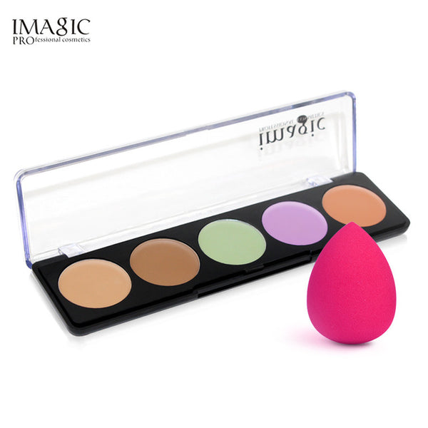 IMAGIC Full Cover Pro Makeup Concealer Cream Face Cover Contour Makeup Facial Natural Cosmetic