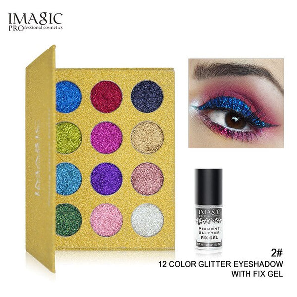 Glitter Injections Pressed Glitters Single Eyeshadow Diamond Rainbow Make Up