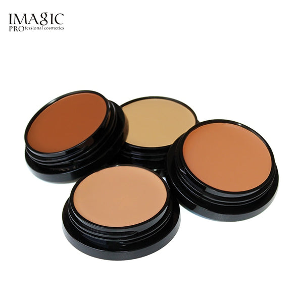 IMAGIC Makeup Concealer Foundation Cream Makeup Face Powder Foundation Cosmetics Makeup Face Concealer Palette