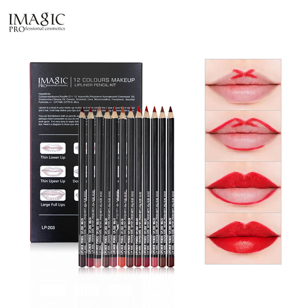 Professional Lip liner Pencil Waterproof Lip liner Contour Cosmetics Lip liner Pen Makeup