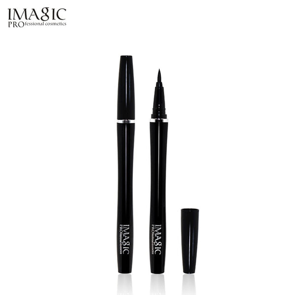 IMAGIC Professional Makeup Waterproof Long Lasting Liquid Eyeliner - Black High Pigment Long Lasting Eyeliner