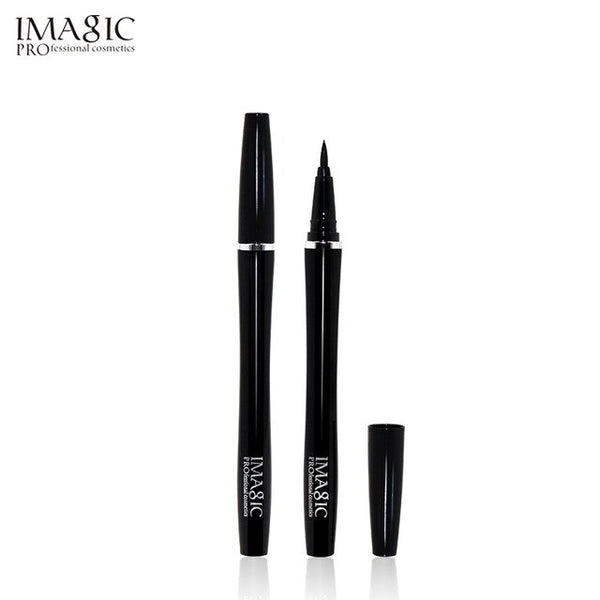 IMAGIC Professional Waterproof Nature Long Lasting Liquid Eyeliner - Black High Pigment Long Lasting Makeup Eyeliner