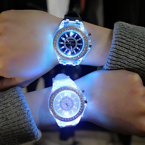 Led Flash Luminous Watches
