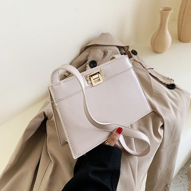Women Bag Casual Bag Designer Chic Lock Ladies Shoulder Bag Female
