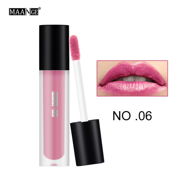12 color Lip Gloss Matte Lipstick Moisturizer Makeup Lip Nude Sexy Lip Paint Gloss Long-lasting Makeup Beauty Cosmetic Hot
