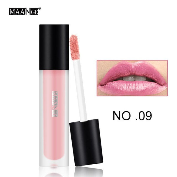 12 color Lip Gloss Matte Lipstick Moisturizer Makeup Lip Nude Sexy Lip Paint Gloss Long-lasting Makeup Beauty Cosmetic Hot