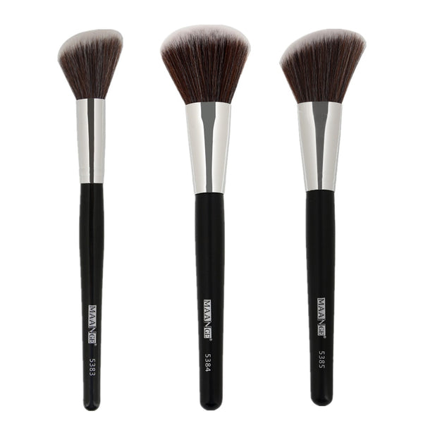 NEW 1Pc Angled Round Blush Makeup Brush