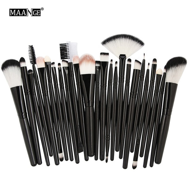 HOT 25pcs Makeup Brushes Set Beauty Foundation Power Blush Eye Shadow Face MakeUp Brush