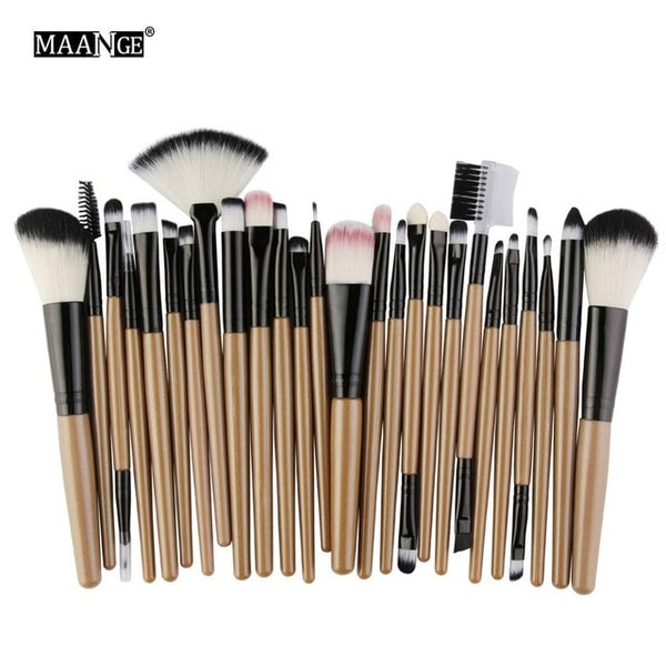 HOT 25pcs Makeup Brushes Set Beauty Foundation Power Blush Eye Shadow Face MakeUp Brush