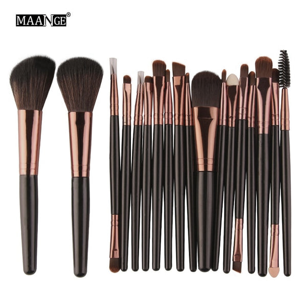 NEW 6/15/18Pcs Makeup Brushes Tool Set Cosmetic