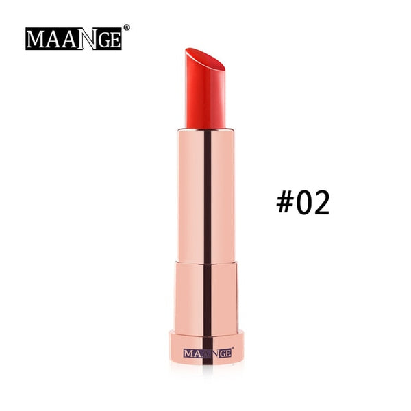 Double Color Lipstick Moisturizer Easy To Wear Long Lasting Plant Luxury Essence Lipstick Lip Makeup Beauty Tool HOT SALE