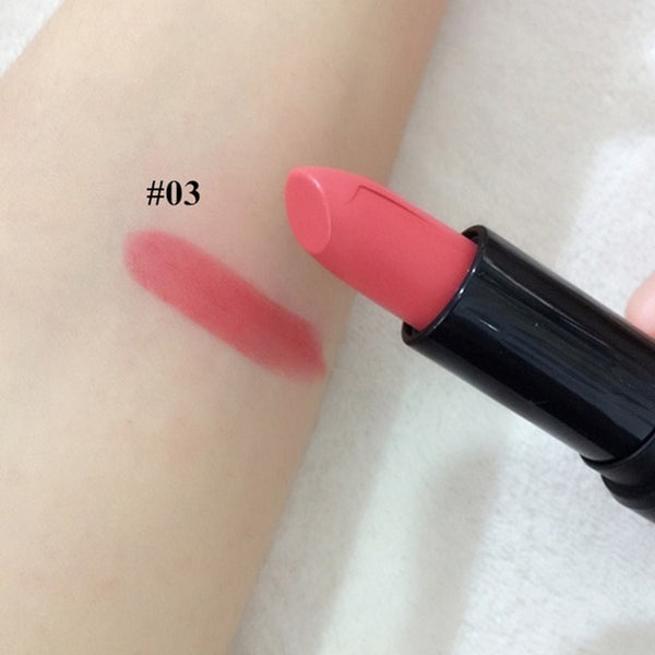 Matte Moisturizing Lipstick Lip Stick Waterproof Lip gloss Easy to Wear Cosmetic Lip Crayons Red Sexy Nude Makeup Lips