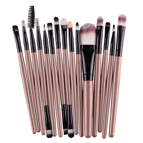 MakeUp Pro 15Pcs Makeup Brushes Set
