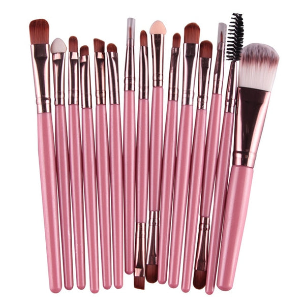 MakeUp Pro 15Pcs Makeup Brushes Set
