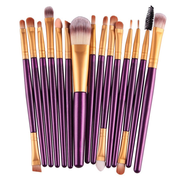 MakeUp Pro 15Pcs Makeup Brushes Set