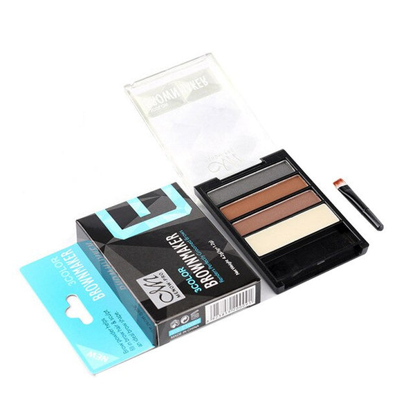 Makeup Waterproof Lasting Multi color Eyebrow With Pencil Brush Natural