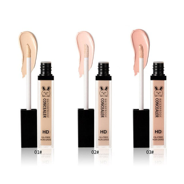 HIGH QUQLITY 3Colors Full Coverage Makeup Liquid Concealer Convenient Eye Concealer Cream