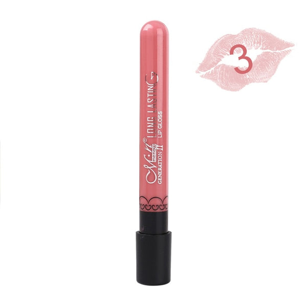 NEW 24Color Lipgloss Matte Long Lasting Moisturizer Sexy Lip Gloss Waterproof