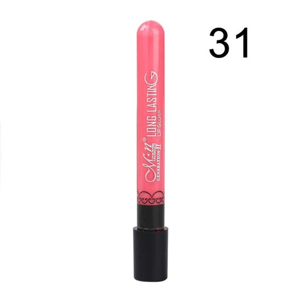 HIGH QUALITY 38Color Lipgloss Matte Long Lasting Moisturizer Sexy Lip Gloss Waterproof