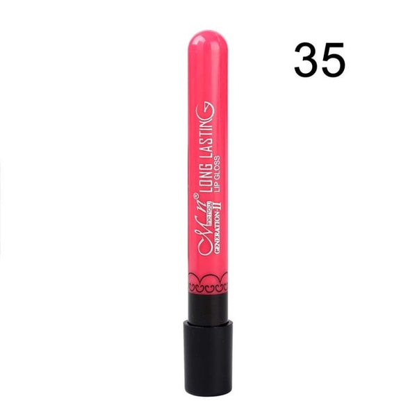 HIGH QUALITY 38Color Lipgloss Matte Long Lasting Moisturizer Sexy Lip Gloss Waterproof