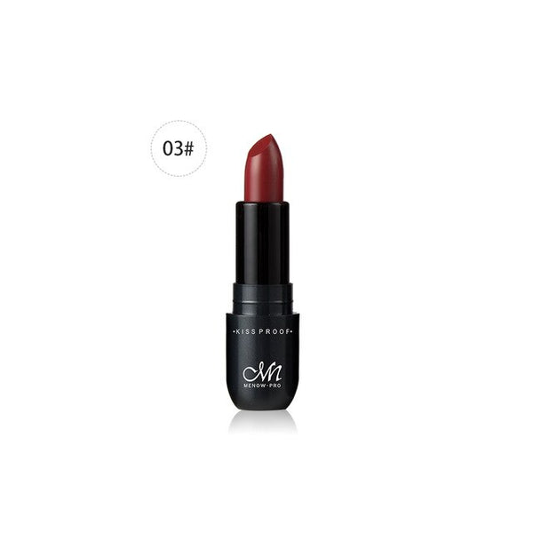 Brand High Pigmented lipstick L502 waterproof Longlasting Kissproof