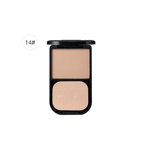 New 15 Colors High Quality Loose Powder Cosmetics Face Makeup Powder & Mirror Black gift
