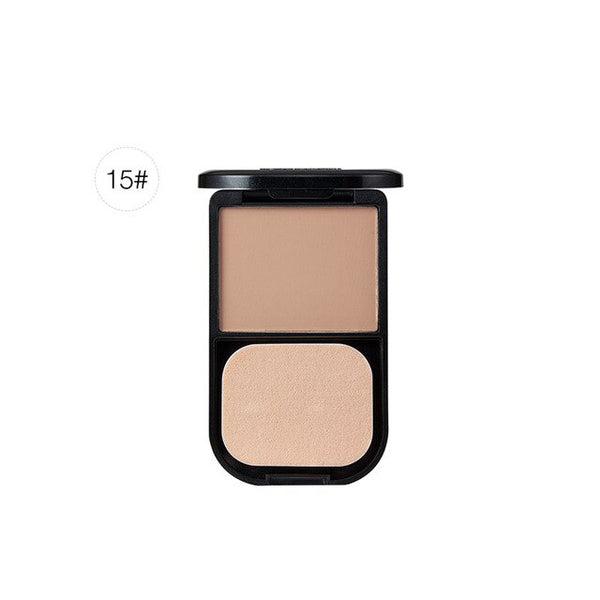 New 15 Colors High Quality Loose Powder Cosmetics Face Makeup Powder & Mirror Black gift
