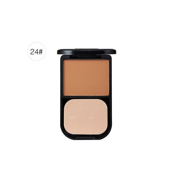 New 15 Colors High Quality Loose Powder Cosmetics Face Makeup Powder & Mirror Black gift