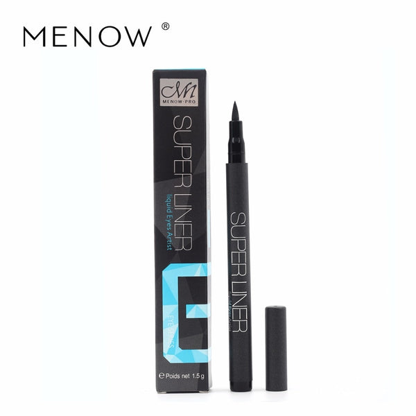 Superfine Cool Black Waterproof and Sweat Is not Blooming Eyeliner Liquid Professional Eye Makeup