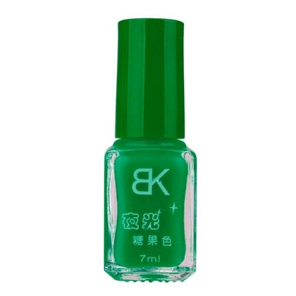 Mode chaude femmes enfants 7 ml vernis à ongles Non toxique 20 couleurs Fluorescent néon lumineux Gel vernis à ongles pour lueur dans l'obscurité