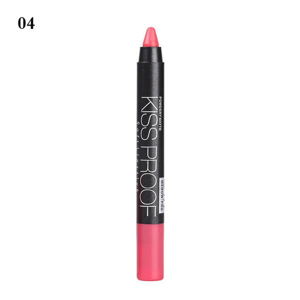 New 19 Colors MENOW KISS PROOF Sexy Beauty Waterproof Lip Pencil Lipstick Lip Gloss Lip Liner