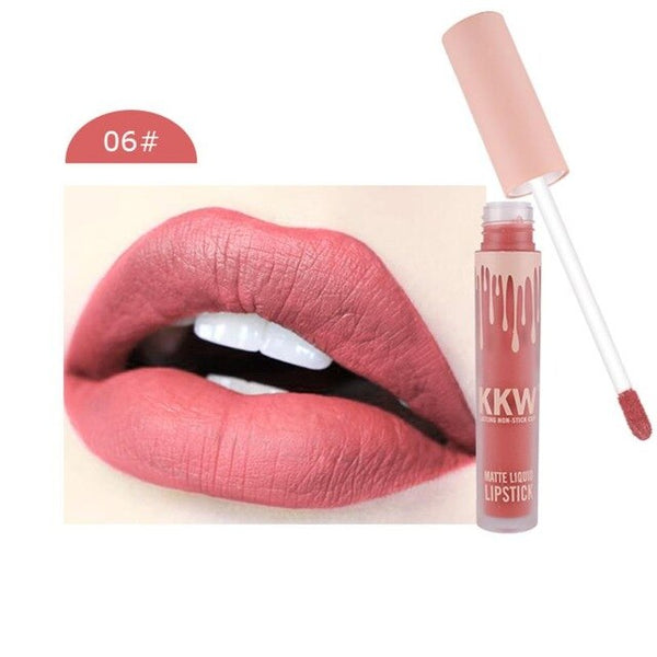 Professional Makeup Lip Gloss Sexy Long Lasting Waterproof Lip Liquid Matte Pencil Lipstick Lip Gloss Beauty Comestic