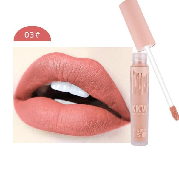 Professional Makeup Lip Gloss Sexy Long Lasting Waterproof Lip Liquid Matte Pencil Lipstick Lip Gloss Beauty Comestic