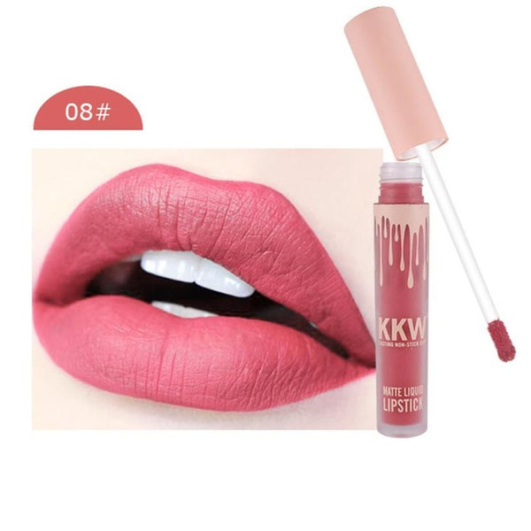 Professional Makeup Lip Gloss Sexy Long Lasting Waterproof Lip Liquid Matte Pencil Lipstick Lip Gloss Beauty Comestic