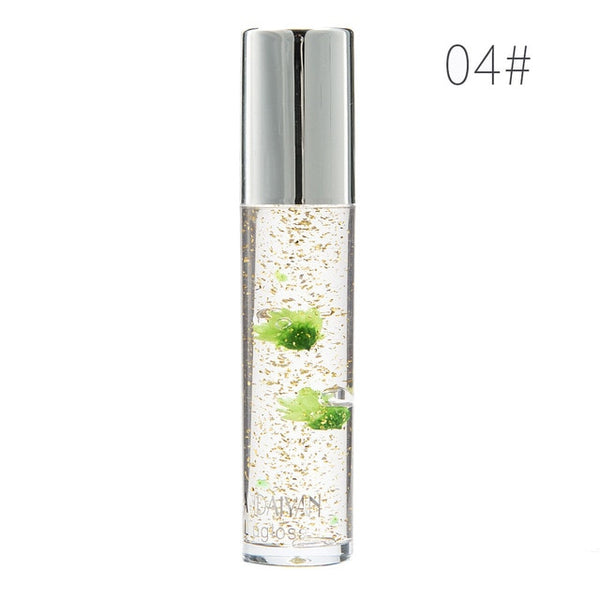 New Fashion Beauty Bright Flower Crystal Jelly Lipstick Magic Temperature Change Color Lip