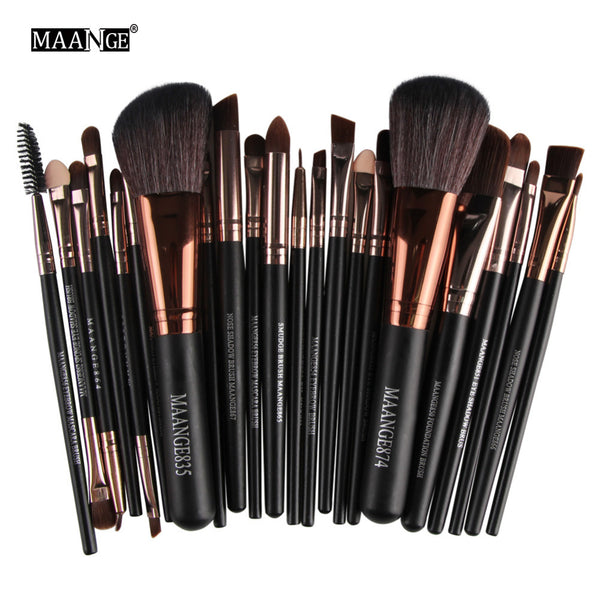 New Pro 22Pcs Cosmetic Makeup Brushes Set