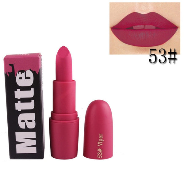 New Professional Makeup Lipstick Easy to Wear Moisturizer Smooth Lips Stick Long Lasting Charming Lip Lipstick Cosmetic Beauty