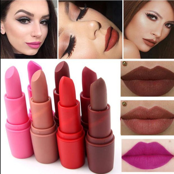 New Professional Makeup Lipstick Easy to Wear Moisturizer Smooth Lips Stick Long Lasting Charming Lip Lipstick Cosmetic Beauty