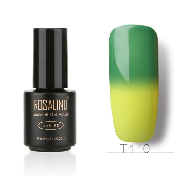 Nouveau 2018 beauté 7 ML température changement de couleur Gel à ongles vernis UV lampe à LED Gel vernis à ongles cosmétique maquillage Art des ongles décoration