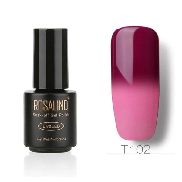 Nouveau 2018 beauté 7 ML température changement de couleur Gel à ongles vernis UV lampe à LED Gel vernis à ongles cosmétique maquillage Art des ongles décoration