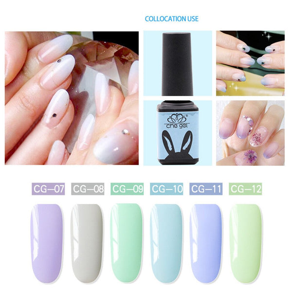 Nouveau Nail Art Gel 5 ml CHE GEL À Ongles UV Gel Vernis Tremper Nail Art Finition Manteau Bas de Gel Vernis Décoration Maquillage