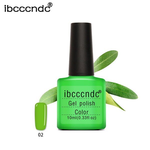 Nouveau chaud femmes mode beauté ongles Gel 10 ML vert Gel longue durée Nail Art vernis Gel maquillage ongles outils livraison directe