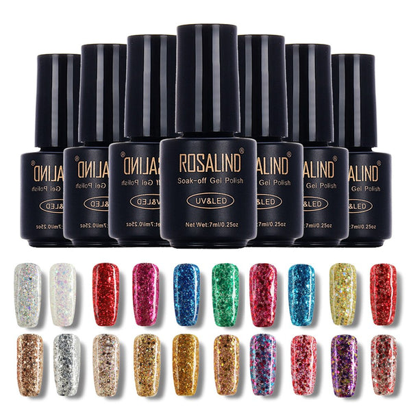 Nouveau diamant Gel vernis beauté 7 ML Gel vernis à ongles Art d'ongle vernis à ongles LED UV vernis Semi Permanent cosmétique