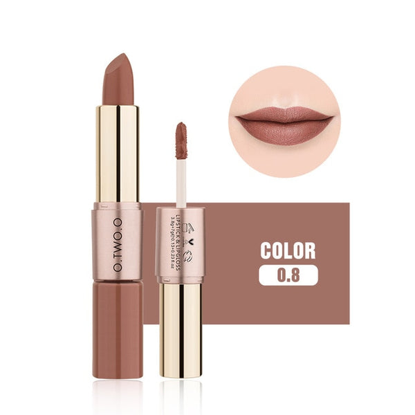 NEW 12 Colors Lips Makeup Lipstick  Lip Gloss Long Lasting